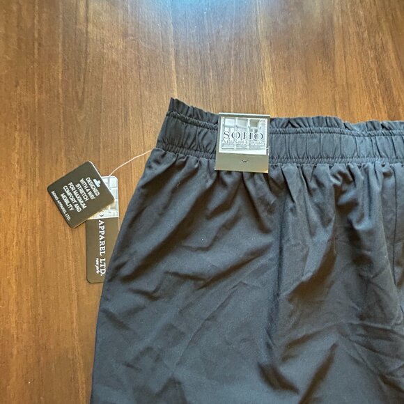 NWT Soho Apparel Women's Athletic Shorts Black Size Large - Picture 10 of 12